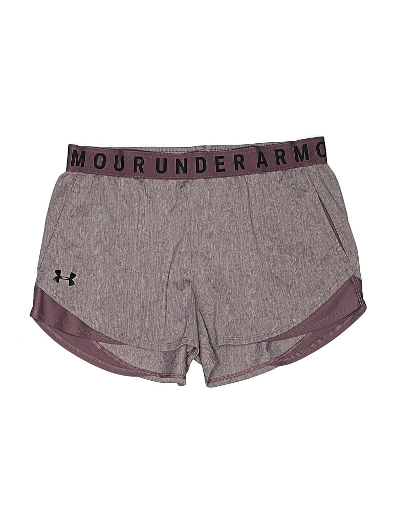 Pre-owned Under Armour Athletic Shorts In Purple