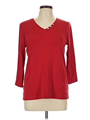 Chico's 3/4 Sleeve T-Shirt (view 1)