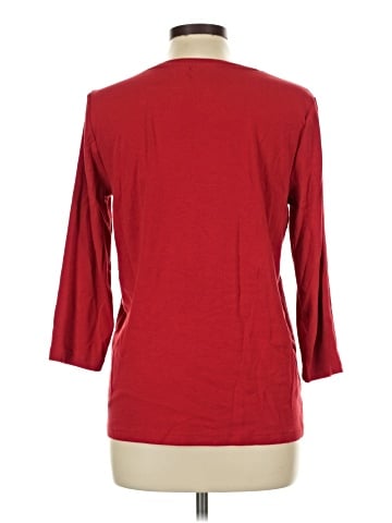 Chico's 3/4 Sleeve T-Shirt (view 2)