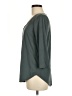 Green Envelope Gray 3/4 Sleeve Top Size M - photo 5