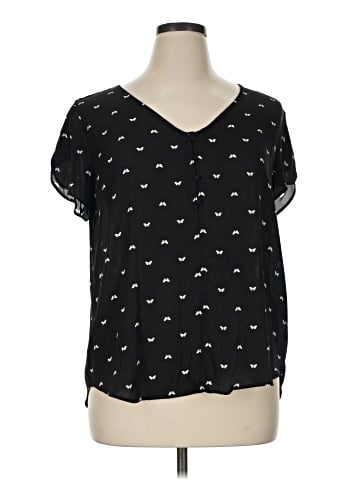 PREMISE Short Sleeve Blouse (view 1)