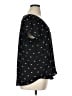 PREMISE 100% Polyester Black Short Sleeve Blouse Size 1X - photo 4