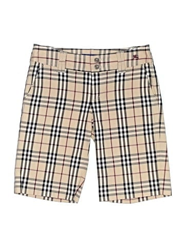 Burberry Blue Label Vintage Novacheck Bermuda Shorts (view 1)