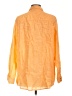 Sigrid Olsen 100% Linen Color Block Orange 3/4 Sleeve Blouse Size L - photo 2