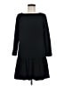 J.Crew Solid Black Casual Dress Size 6 - photo 1