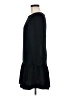 J.Crew Solid Black Casual Dress Size 6 - photo 5