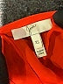 Joie 100% Silk Orange Short Sleeve Top Size XS - photo 7