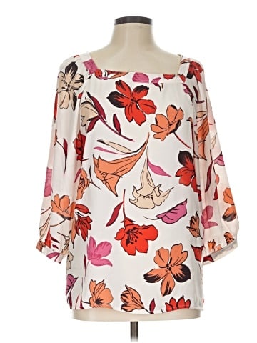 PREMISE 3/4 Sleeve Blouse (view 1)