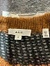 A.L.C. Chevron-herringbone Brown Wool Pullover Sweater Size S - photo 7
