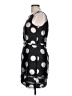 Taylor 100% Polyester Polka Dots Black Cocktail Dress Size 10 - photo 5