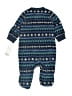 Carter's 100% Polyester Argyle Blue Long Sleeve Onesie 0-3 MO / 3 MO - photo 2