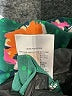Express 100% Polyester Floral Green Long Sleeve Blouse Size M - photo 8