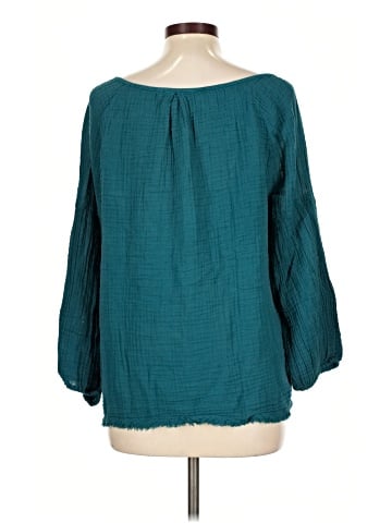 Three Dots 3/4 Sleeve Blouse (view 2)