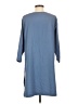 J.Jill Solid Blue Casual Dress Size S - photo 2