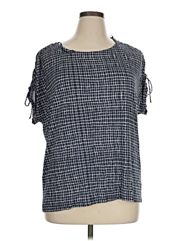 Tahari Short Sleeve Blouse (view 1)