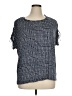 Tahari Blue Short Sleeve Blouse Size 1X - photo 1