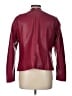 Anne Klein 100% Polyester Burgundy Jacket Size L - photo 2