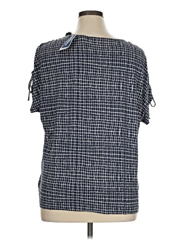 Tahari Short Sleeve Blouse (view 2)