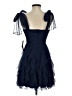 Radiante Couture 100% Polyester Blue Cocktail Dress Size 5 - 6 - photo 2