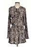 Ramy Brook 100% Polyester Animal Print Brown Casual Dress Size XS - photo 1