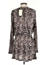 Ramy Brook 100% Polyester Animal Print Brown Casual Dress Size XS - photo 2