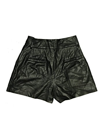 Express Faux Leather Shorts (view 2)