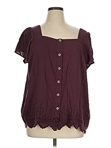 Torrid Short Sleeve Blouse (view 1)