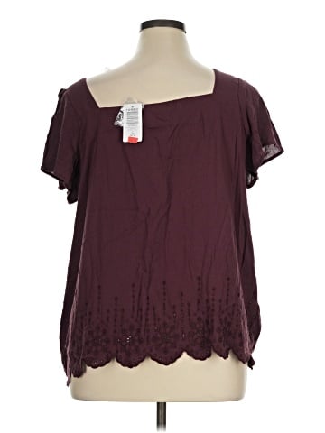 Torrid Short Sleeve Blouse (view 2)