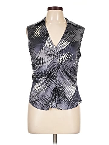 Armani Collezioni Sleeveless Silk Top (view 1)