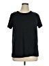 we wander Solid Black Short Sleeve T-Shirt Size XL - photo 1