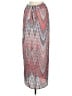 Veronica M. 100% Polyester Print Silver Casual Skirt Size M - photo 2