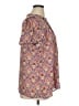 Rose + Olive 100% Polyester Pink Short Sleeve Blouse Size 1X - photo 4