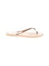 Havaianas Tan Flip Flops Size 9 - 10 - photo 1