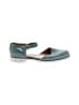 John Fluevog Teal Flats Size 6 1/2 - photo 1