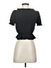 Urban Outfitters 100% Polyester Black Short Sleeve Blouse Size XS - photo 2