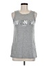 Lorna Jane Active Silver Sleeveless T-Shirt Size M - photo 1