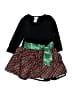 Jayne Copeland Argyle Black Dress Size 5 - photo 1