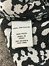 Fever 100% Polyester Animal Print Black Long Sleeve Blouse Size XL - photo 8