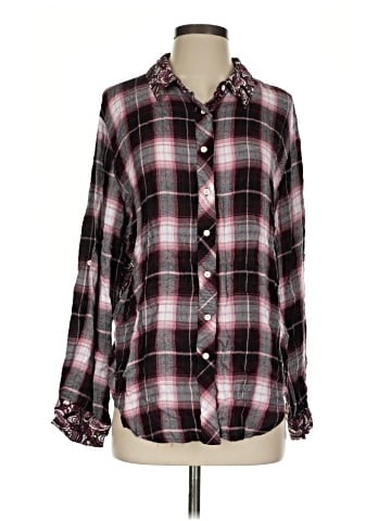 Simply Noelle Long Sleeve Button-Down Shirt (view 1)