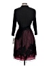 Chetta B 100% Polyester Black Cocktail Dress Size 10 - photo 2