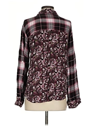 Simply Noelle Long Sleeve Button-Down Shirt (view 2)