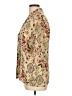 Tess Paisley Tan Short Sleeve Blouse Size 10 - photo 5