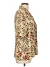 Tess Paisley Tan Short Sleeve Blouse Size 10 - photo 4