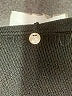Margaret O'Leary Black Wool Cardigan Size M - photo 7