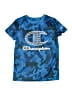 Champion Camo Blue Short Sleeve T-Shirt Size 7 - 8 - photo 1