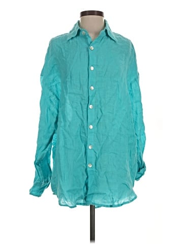 Vitamin A Long Sleeve Button-Down Shirt (view 1)