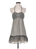 Guess 100% Polyester Gray Casual Dress Size 1 - photo 1