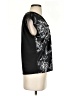 Fred David Black Short Sleeve Blouse Size S - photo 4