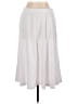Woman Within Solid White Casual Skirt Size 14 - 16 - photo 2