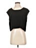 Final Touch Black Short Sleeve Top Size S - photo 1